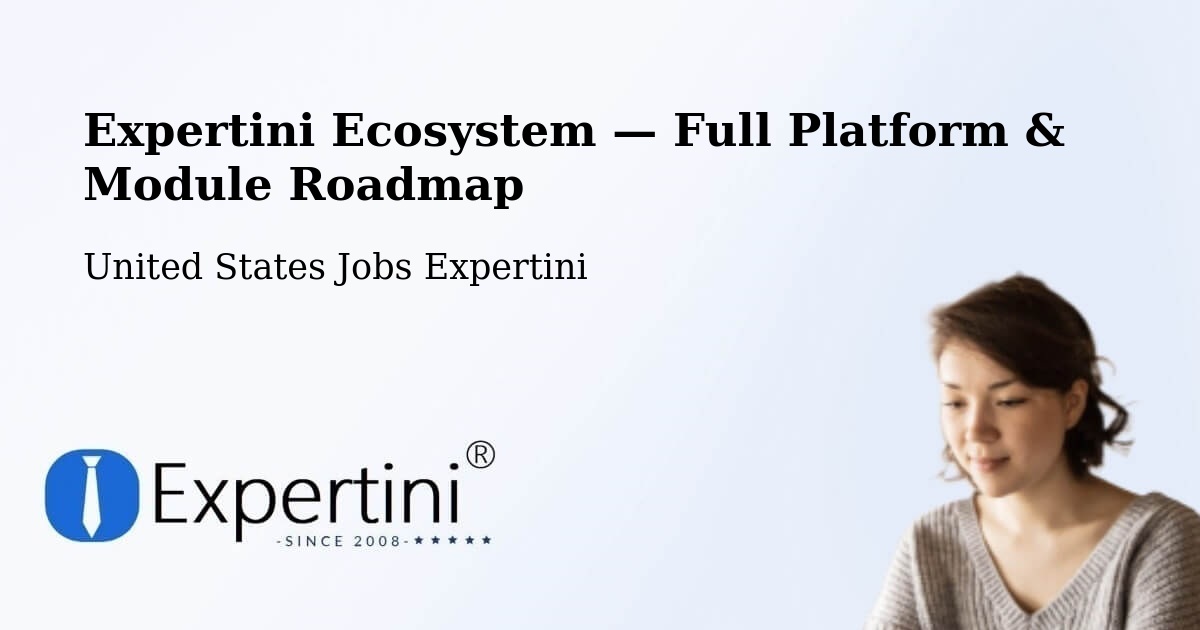 Expertini Ecosystem — Full Platform & Module Roadmap – Leechburg